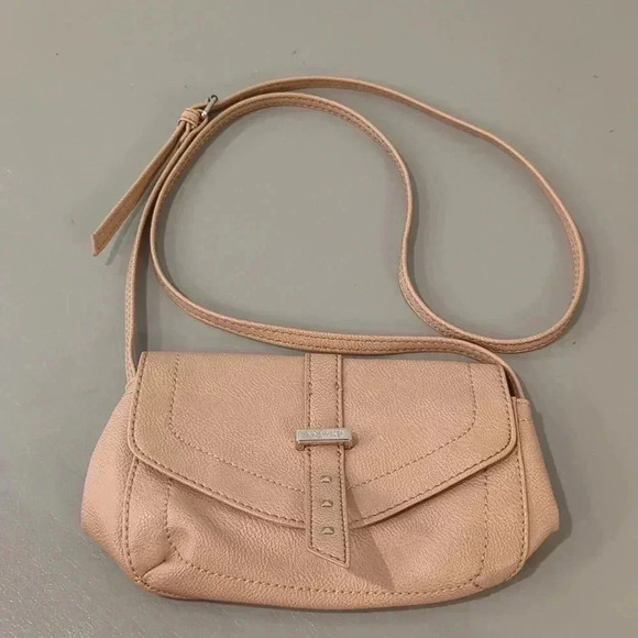 Nine West Crossbody‎ Bag Tan Faux Leather - Picture 1 of 10